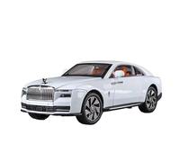 XGFFBAGB 1:24 Per Spectre Lega Pressofusa Modello Di Auto In Metallo Suono E Luce Con Cielo Stellato Top Toy Regalo(White,With box)