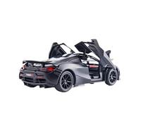 XGFFBAGB 1/32 Per 720s Sports Car Lega Metallo Diecast Modello Auto Suono E Luce Regali(Black,No box)