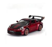 XGFFBAGB 1/32 Per 911 Targa 4S Modello Di Auto Da Corsa In Lega Pressofusa Con Retroilluminazione E Giocattoli Per Veicoli(Red,Non box)
