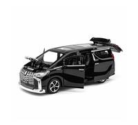 XGFFBAGB 1/32 Per Alphard MPV Lega Pressofusa Veicoli Commerciali In Metallo Modello Collezione Giocattolo Regalo(Black,No box)