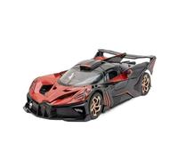 XGFFBAGB 1:32 Per Bolide Lega Sport Modello Di Auto Giocattoli Fonde Sotto Pressione Veicolo In Metallo Con Luce Sonora Tirare Indietro Decorazione Regali(Red,No box)
