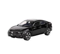 XGFFBAGB 1:32 Per CIVIC Lega Pressofusa Modello Di Auto In Metallo Suono Luce Giocattoli Oggetti Da Collezione Regali(Black,With box)