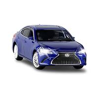 XGFFBAGB 1:32 Per ES300h Auto A Sei Aperti Sterzo In Lega Di Ammortizzatori Modello Di Auto Giocattolo(No box)