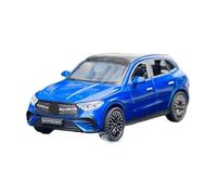 XGFFBAGB 1:32 Per GLC400 SUV Modello Di Auto In Lega Suono E Luce Tirare Indietro Il Giocattolo Da Collezione Regalo(Blue,With box)