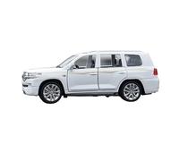 XGFFBAGB 1:32 Per Land Cruiser Prado SUV Collection Modello In Lega Fonde Sotto Pressione Il Giocattolo(White D,No box)