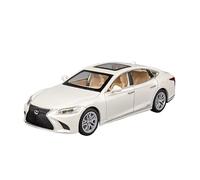 XGFFBAGB 1/32 Per LS500H Pressofuso In Lega Modello Di Auto In Metallo Suono Luce Collezione Giocattolo Regalo(White,With box)