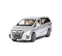 XGFFBAGB 1/32 Per Odyssey SUV Modello In Lega Fonde Sotto Pressione Macchinine Regali(Silver,With box)