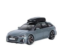 XGFFBAGB 1:32 Per RS6 Quattro Station Wagon In Lega Pressofusa Modello Di Auto Giocattolo Con Suono E Luce Regali(Gray B,With box)
