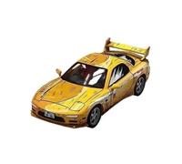 XGFFBAGB 1/64 Per AE86 Primo Modello Di Auto In Lega Di Testo(Yellow B,No box)