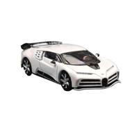 XGFFBAGB 1/64 Per Bugatti Modello Di Auto Giocattolo Ruote Libere Pressofuso In Lega Di Zinco Collezione Regalo(White,With box)