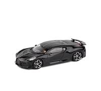 XGFFBAGB 1/64 Per Bugatti Modello Di Auto Giocattolo Ruote Libere Pressofuso In Lega Di Zinco Collezione Regalo(Black,With box)