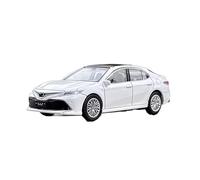 XGFFBAGB 1/64 Per Camry Hybrid Version Diecast Scale Alloy Car Model Collection Display Toy Gift Souvenirs(White,With box)