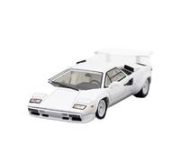 XGFFBAGB 1/64 Per Countach LP Modello Di Auto Pressofusa(White,No box)
