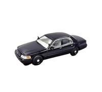 XGFFBAGB 1/64 Per Crown Black Detective Edition Ruota Nera Diecast Model Car(No box)