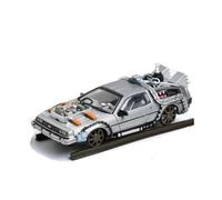 XGFFBAGB 1/64 Per DeLorean DMC 12 Modellino Di Auto(With box)