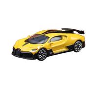 XGFFBAGB 1/64 Per Divo Chiron Modello Di Auto Giocattolo Ruote Libere Pressofuso In Lega Collezione Regalo(Yellow,With box)