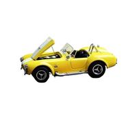 XGFFBAGB 1/64 Per Il Modello Di Auto In Lega SHELBY 427 COBRA(Yellow C,No box)