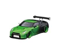 XGFFBAGB 1/64 Per Il Modello Di Auto PANDEM R35 GTR(Green B,With box)