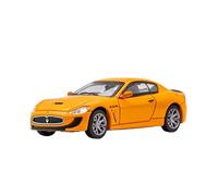 XGFFBAGB 1/64 Per Il Modello GranTurismo Sports Car Vintage Diecast Car Collection Toy(Yellow,No box)