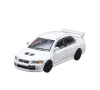 XGFFBAGB 1/64 Per Lancer Evolution V EVO 7 Toy Car Diecast In Metallo Sport Modello Di Veicolo Collezione Regalo(White,With box)