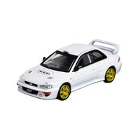 XGFFBAGB 1/64 Per STI WRX 22B GC8 Modellino Di Auto(White,No box)