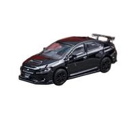 XGFFBAGB 1/64 Per STI WRX Racing Toy Car Model Diecast Metal Alloy Vehicle Free Wheels Collection Gift(Black,No box)