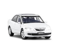 XGFFBAGB Collezione Di Decorazioni Giocattolo Pressofuso In Lega Modello Mazda6 In Scala 1:32(White,No box)