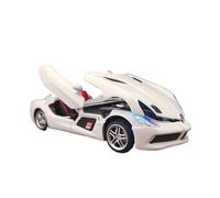 XGFFBAGB Collezione Di Modellini Di Auto Sportive In Lega SLR Roadster, Scala 1/32, In Metallo Pressofuso, Da Collezione, Regalo(White,No box)