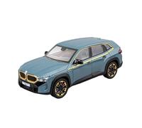 XGFFBAGB Modelli Pressofusi In Scala 1:24 Per XM Alloy Toys, Con Suono E Luce, 6 Porte, Apribili, Veicoli Da Tirare Indietro, Regali(Blue,With box)