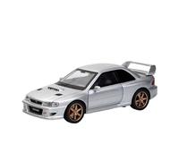 XGFFBAGB Modellino Auto In Lega 1:32 Per Impreza STI WRX, Pressofuso In Metallo, Giocattoli Sonori E Luminosi(Silver,No box)