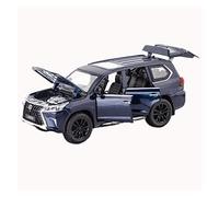 XGFFBAGB Modello Di Auto Pressofusa In Scala 1/32 Con 6 Porte Apribili, Luci E Suoni, Trazione Posteriore E Ritorno Di Potenza.(Blue,No box)