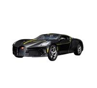 XGFFBAGB Modello Di Auto Sportiva In Lega 1/24 Pressofuso, Decorazioni Alla Moda, Regalo(Black,With box)