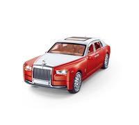 XGFFBAGB Ornamenti Per Modellini Di Auto Phantom In Scala 1:32, Collezione Di Auto Giocattolo Berline(Red,With box)