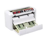 XGHDPBM Macchina Conta Banconote, Macchina Conta Banconote Portatile Ricaricabile, Macchina Conta Banconote da 800 Pezzi/min con rilevamento di falsificazione UV e MG for più valute o Biglietti.