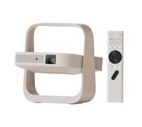 XGIMI Elfin Flip Plus Proiettore Portatile 1080P, Google TV con Netflix con licenza, 500 Lumen ISO, Supporto regolabile integrato, Design compatto, Adattamento automatico schermo