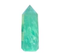 XGINERFEX 1 Pezzo da 250-300 g di Pietra a Punta obelisco in Quarzo Fluorite Verde Gemstone Stone