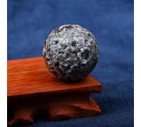 XGINERFEX 40mm Crystal Meteorite Planet Ornaments Raw Stone Ball 's Teaching Play Creative Gift,H Gemstone Stone