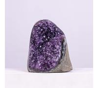 XGINERFEX Amethyst Cluster Ornaments, Town Crystal Cave, Mine Home Decoration Feng Shui,Purple,100~200g Gemstone Stone