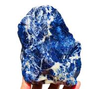 XGINERFEX Beautiful Blue Sodalite Rock Crystal Gemstone Rough Ornaments (Size : 250-300g) Gemstone Stone