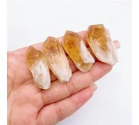 XGINERFEX Beautiful Citrine Point Quartz Crystal Cluster Stone Rock Decoration Home Gift (Size : 100g) Gemstone Stone