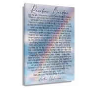 XGINERFEX Comforting Wall-Art For Pet Loss Memorial Rainbow Bridge Sympathy Quote In Loving Memory Gift For Dog Cat Owner Home Decor(Unframed,12x18inch(30x45cm))