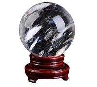 XGINERFEX Crystal Sphere, Ball, Gazing, Quartz,130mm Gemstone Stone