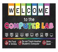 XGINERFEX Educational Computer Poster Technology Classroom Rules Keyboard Shortcuts Guide for Students Teachers School Counselor Office Decor(Unframed,08x12inch(20x30cm))