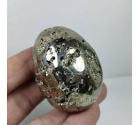 XGINERFEX Esemplare di grappolo Druzy con cubi Scintillanti Naturali lucidati a Base geode pirite Ferro Dorato Gemstone Stone