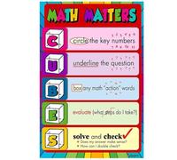 XGINERFEX Math Classroom Decor Poster Educational Wall-Art for Elementary School Motivational Teacher Gift Why Math is Important Inspirational Learning Poster(Unframed,08x12inch(20x30cm))