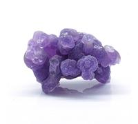 XGINERFEX Raw Crystals, Grape Agate Stones Rough Gemstones, And,Irregular Shape,100g,2~4cm Gemstone Stone