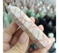 XGINERFEX Red Mesh Stone Little Column Crystal Home Office Decoration Craft Gifts Ornaments (Size : 3pcs) Gemstone Stone