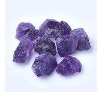 XGINERFEX Rough Stones Assorted Crystals Amethyst Lepidolite for Candle Making Succulent for Plants Indoor Vase Filler Craft Projects,1000g Gemstone Stone