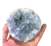 XGINERFEX Stone 1pcs Sky Blue Crystal Cluster Wedding Decoration Aquarium Gemstone Stone