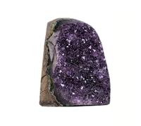 XGINERFEX Uruguayan Amethyst Cluster Ornaments Town Crystal Cave Mine Mark Home Decor Feng Shui,Purple,1000~1200g Gemstone Stone